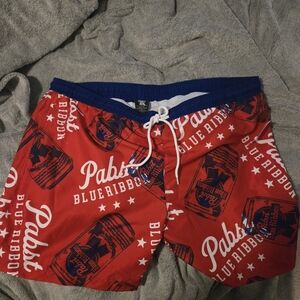 Red Swim Shorts for Men